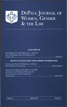 DePaul Journal of Women, Gender and the Law