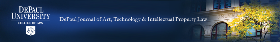 DePaul Journal of Art, Technology & Intellectual Property Law