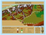 February 2019: Indiana Dunes Cowles Bog Trail Elevation Map by Benjamin Usha