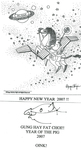Happy New Year 2007!! by Kingo "Melvin" Fujii