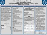Life satisfaction as a predictor of hope: Future consequences explored by Madeline Mazanek, Kelly Lancaster, Samantha Nau, and Joseph Ferrari